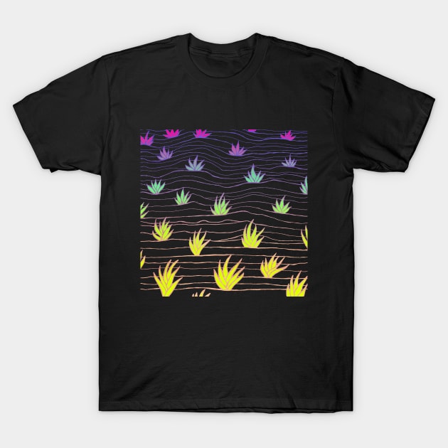 Neon Agave T-Shirt by zeljkica